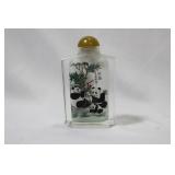 An Inside Painting Crystal or Glass Snuff Bottle