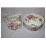 Royal Chelse Creamer and Bowl Set