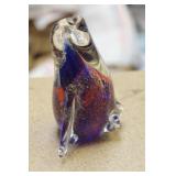 Small Artglass Penguin