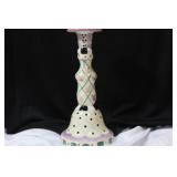 A Single Decorative Candle Stick