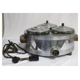 A Retro Crock Pot or Food Warmer