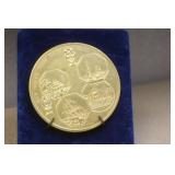 Paris, France Gilt Bronze Dore