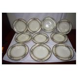 An Art Glass Candle Stick