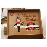 House of Windsor Empty Wooden Cigar Box