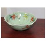 Antique/Vintage Chinese/Asian Celadon Lotus Bowl