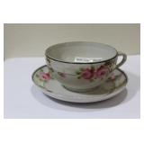 A Vintage Japanese Cup and Saucer
