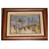 Signed Henri Eisenberg Oil on Canvas