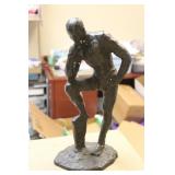 Cast Iron Statue: The Thinker