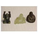 Lot of 3 Miniature Buddhas