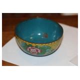 Antique Chinese Cloisonne Bowl