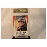 A Graded Autographed Baseball Card
