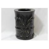 A Well Carved Most Likely Resin Chinese Brush Pot