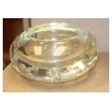 Control Bubble Art Glass Bowl