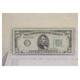 1934 $5.00 Note