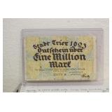 1923 Germany One Million Mark Bank Note
