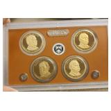 2012 US Mint Presidential $1.00 Coin Proof Set