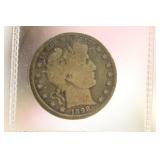 1898 Barber Silver Half Dollar