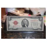 1928 Red Seal $2.00 Note