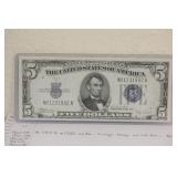1934 $5.00 Note