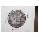 1834 Bust Silver Quarter