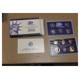2001 US Mint Proof Set