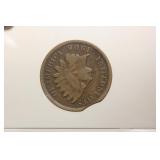 Mint Error Clip Indian Head Cent