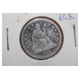 1861 Seated Quarter