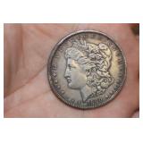 1890 Morgan Silver Dollar