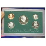 A 1996 US Mint Proof Set