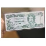 The Central Bank of the Bahamas $1.00 Note