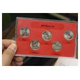 2003 Denver 5 Quarters Set