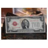 1928 Red Seal $2.00 Note