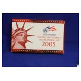 2005 US Mint Silver Proof Set