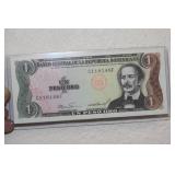 1984 Dominican Repubic 1 Peso