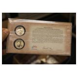 Millard Fillmore Two Coins Set