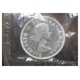 1963 80% Silver Canada Dollar