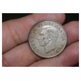 1951 Canada 50 Cents .800 Silver Coin