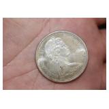 1965 Canada Half Dollar Silver coin