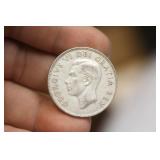 Canadian Silver Half Dollar