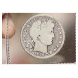 1899 Barber Silver Half Dollar