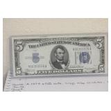 1934 $5.00 Note