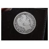1900-S Barber Silver Quarter