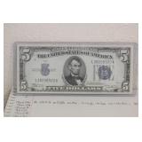 1934 $5.00 Note