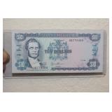 1994 Bank of Jamaica Ten Dollars Note