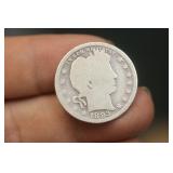 1893 Barber Quarter
