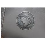 1832 Silver Busted Half Dime