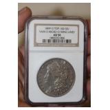 NGC Graded 1899-O Morgan Silver Dollar