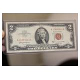 Red Seal $2.00 Bank Note