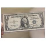 Misalligned 1935 Blue Seal $1.00 Star Note