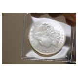 1921-D Morgan silver dollar